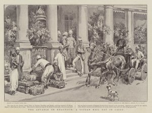 O avanço em Cartum, um dia do correio do Sudão no Cairo